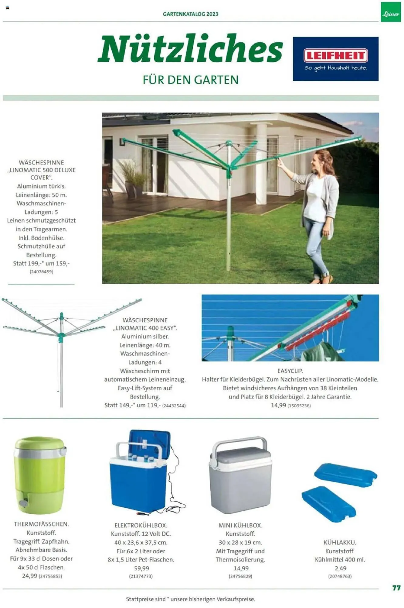 Leiner Flugblatt von 3. Februar bis 31. August 2023 - Flugblätt seite  77