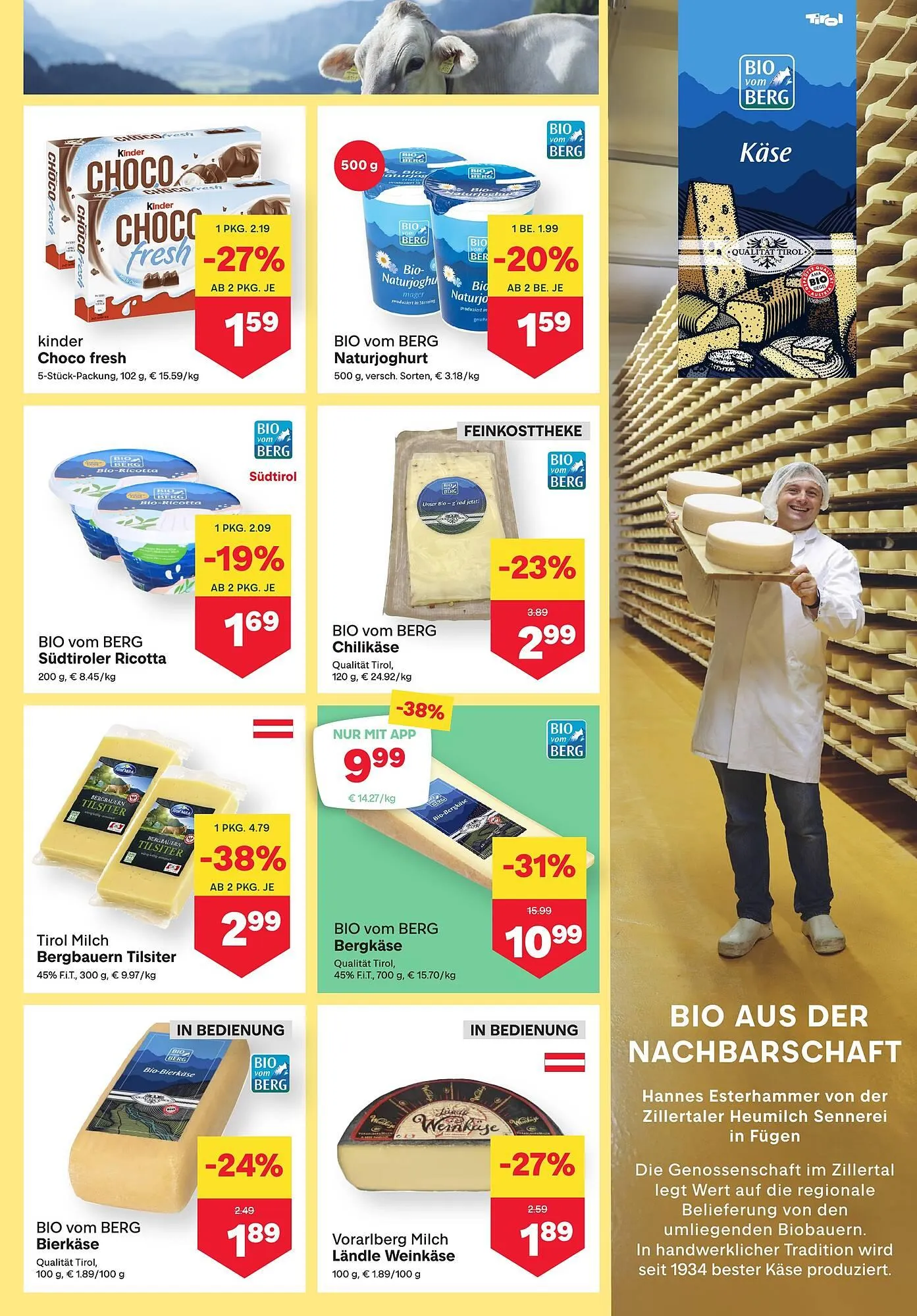 MPreis Flugblatt von 22. Jänner bis 28. Jänner 2026 - Flugblätt seite 5