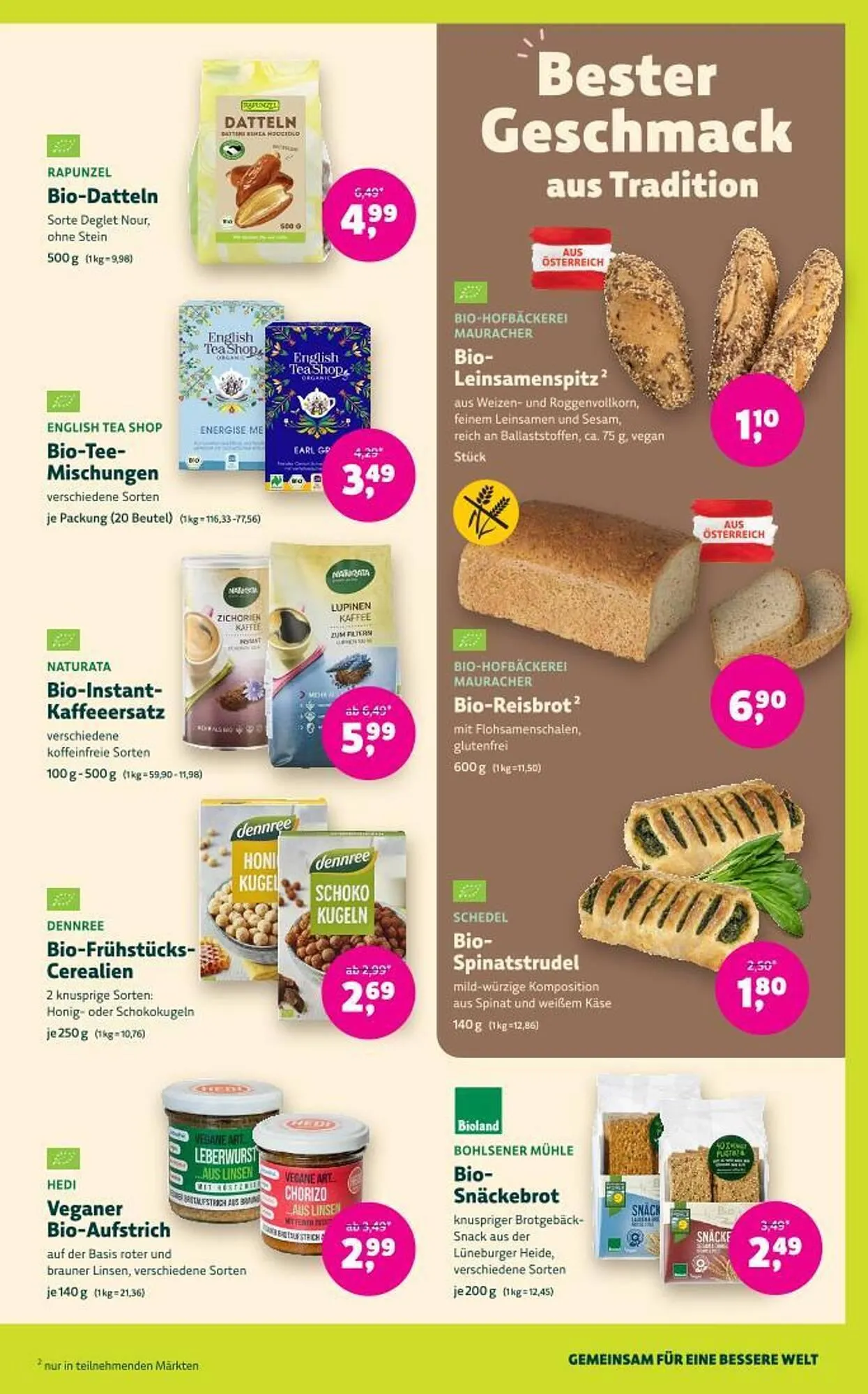 Denn's Biomarkt Flugblatt von 25. Februar bis 10. März 2026 - Flugblätt seite  9