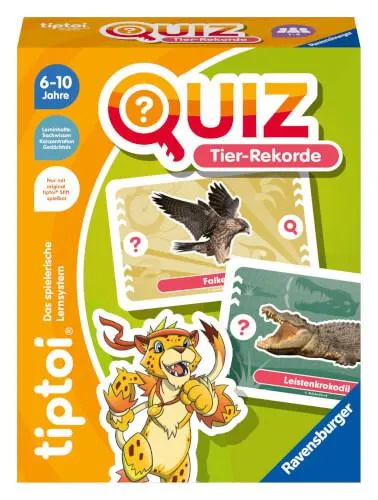 Ravenburger 194 tiptoi® Quiz Tier-Rekorde