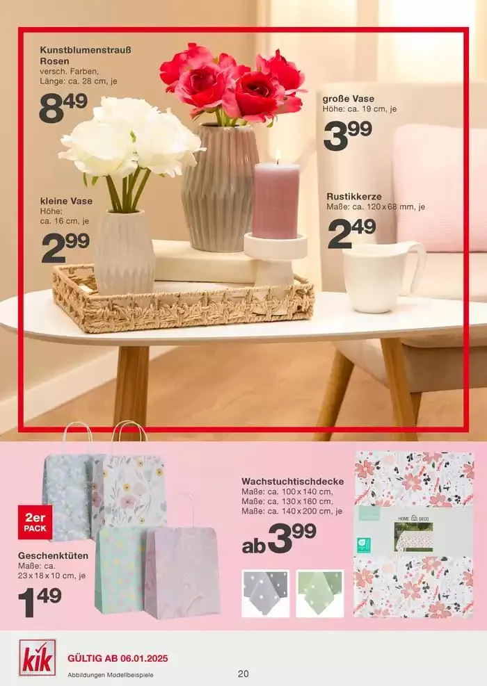 KiK Angebote von 30. Jänner bis 13. Februar 2025 - Flugblätt seite 20