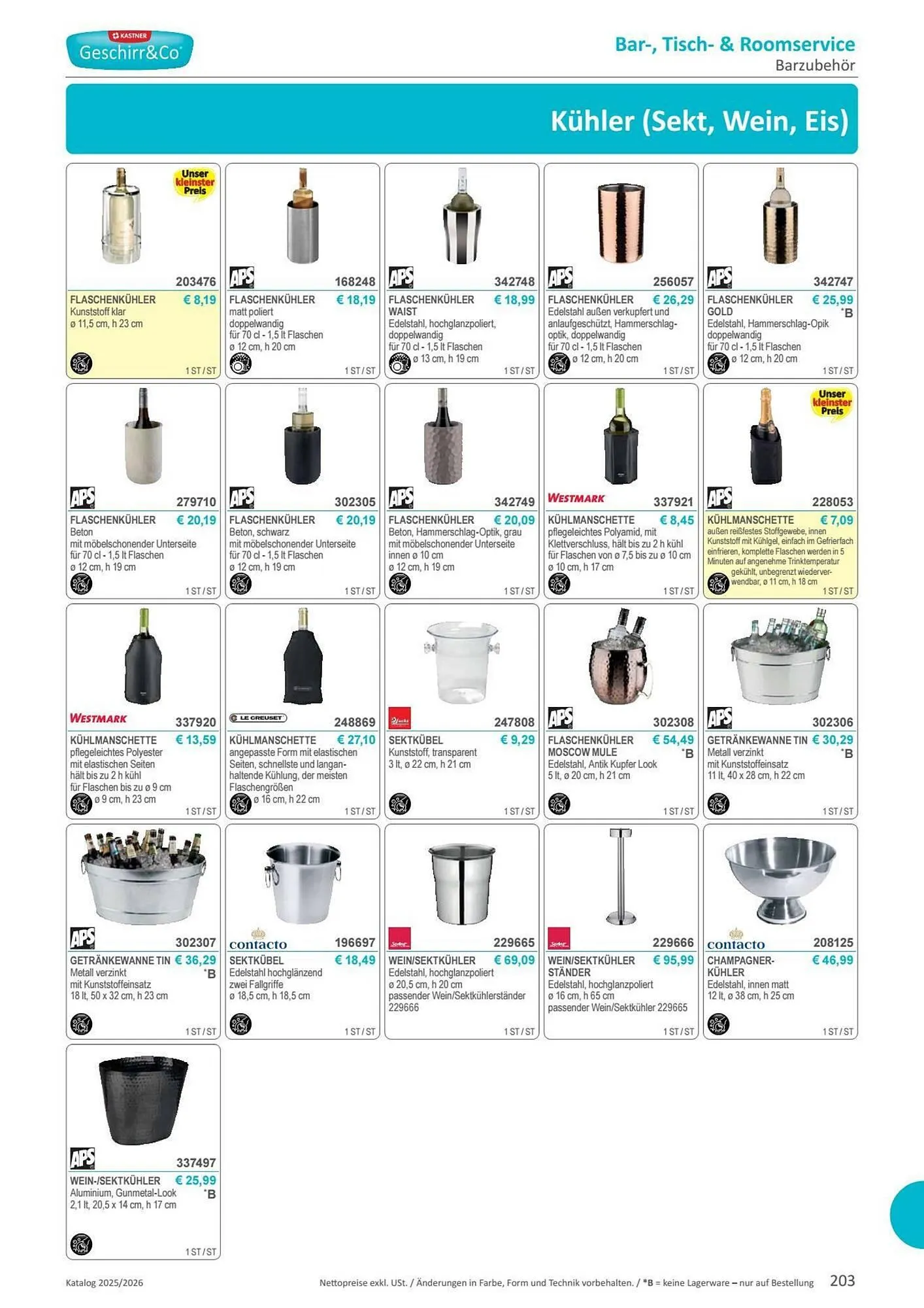 Kastner Flugblatt von 17. Juni bis 31. Dezember 2026 - Flugblätt seite  205