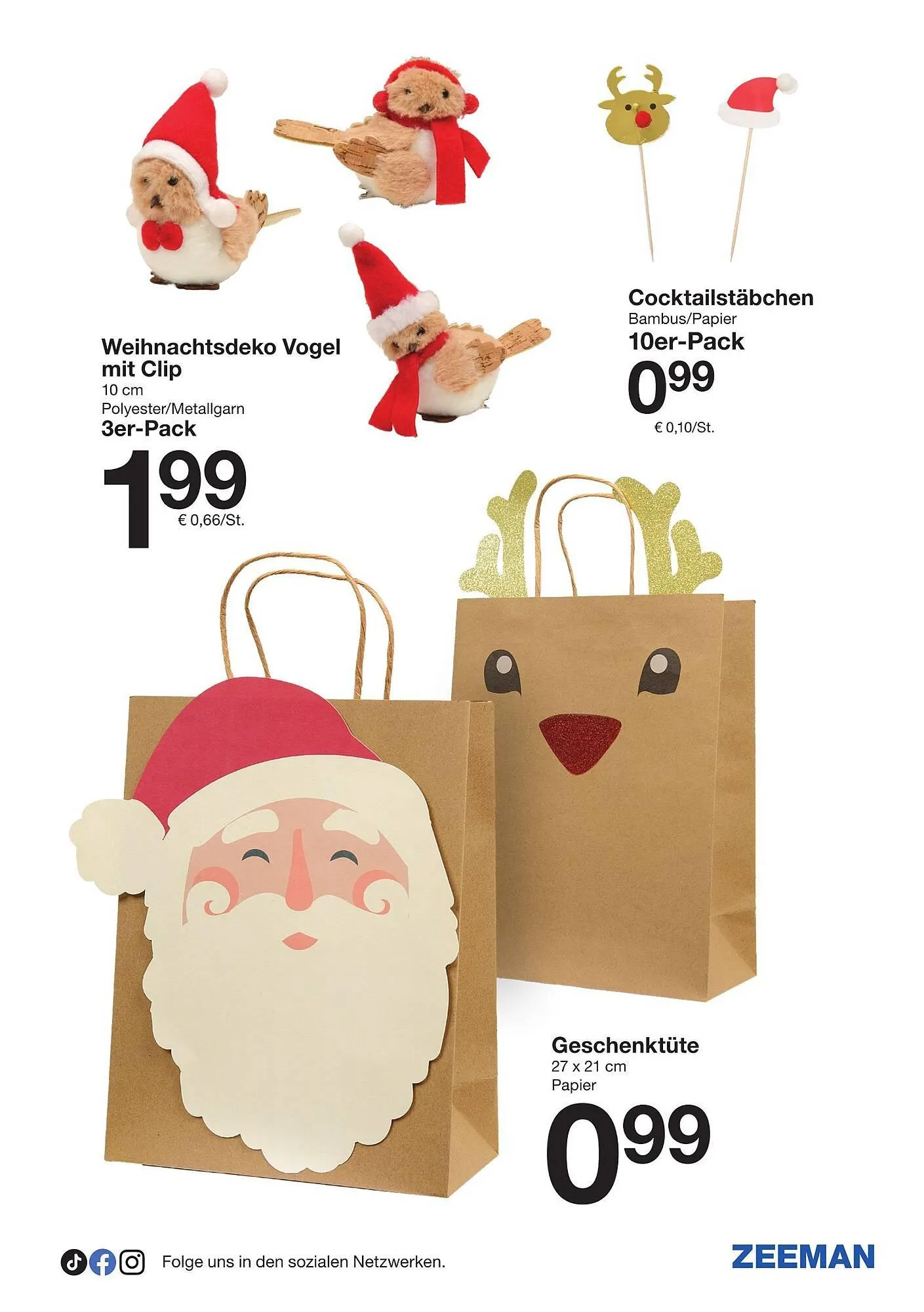 Zeeman Prospekt von 8. November bis 21. November 2025 - Flugblätt seite 31