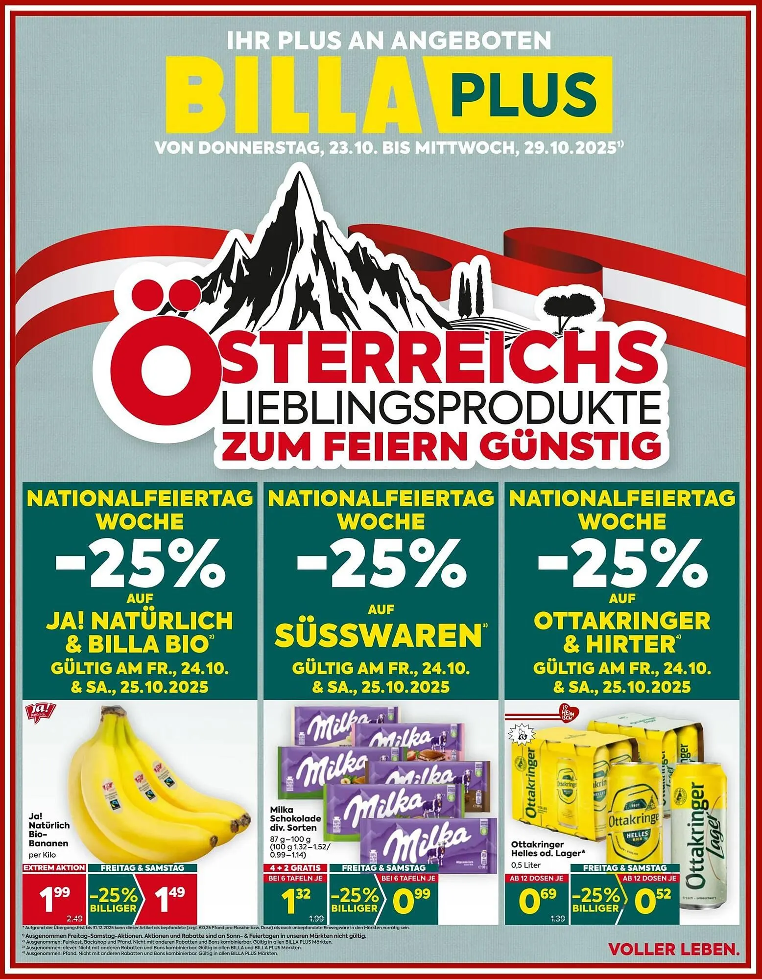 Billa Corso Flugblatt - 1