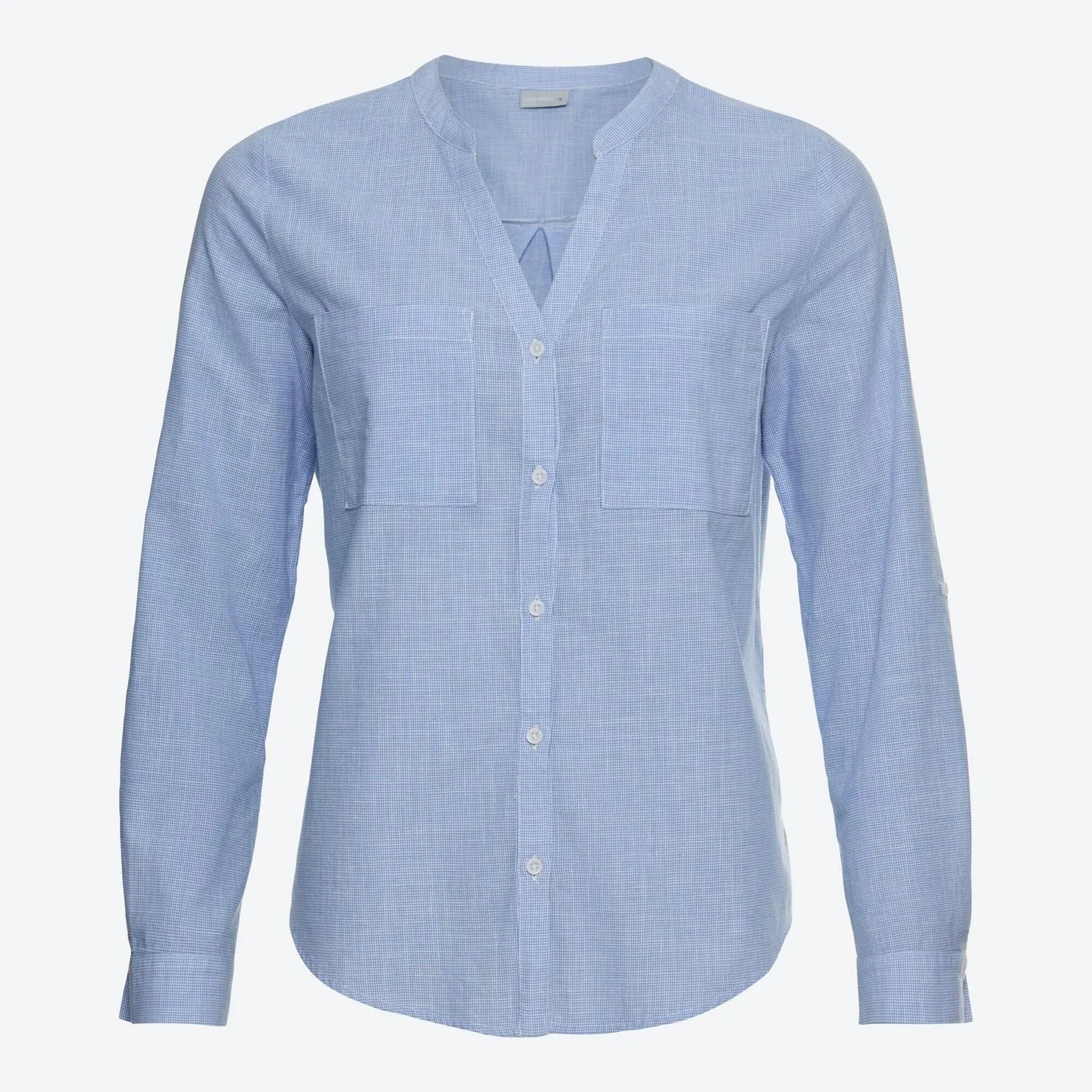 Damen-Bluse mit V-Ausschnitt