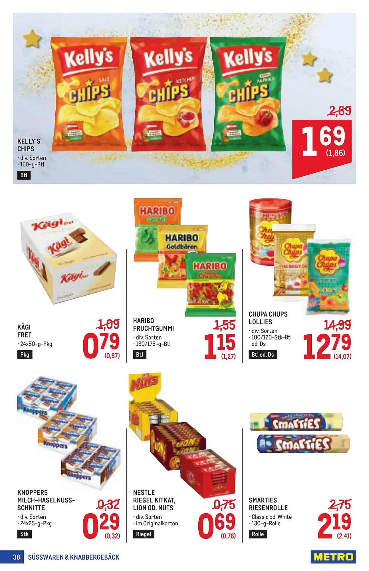 Metro Flugblatt von 11. Dezember bis 7. Jänner 2026 - Flugblätt seite  38