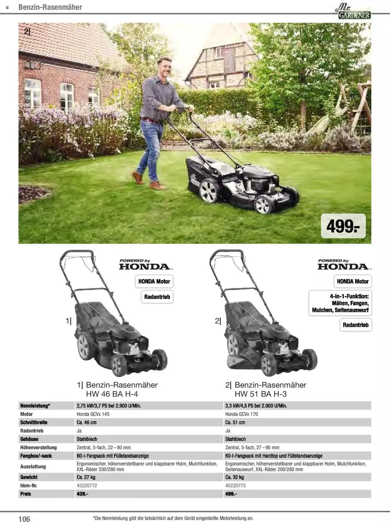 Hagebau Gartenjahr 2023 von 7. März bis 31. Dezember 2023 - Flugblätt seite  106