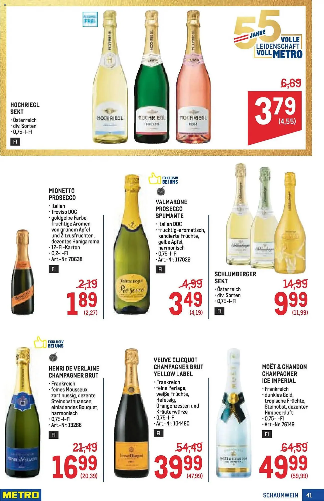 Metro Flugblatt von 19. März bis 1. April 2026 - Flugblätt seite 41