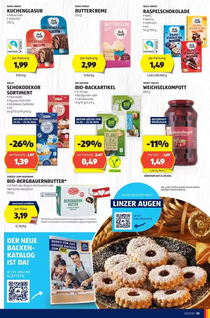 Blättern Sie online im HOFER Flugblatt von 23. Oktober bis 6. November 2024 - Flugblätt seite  21