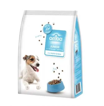 arriba Junior mit Huhn, Reis 3 kg