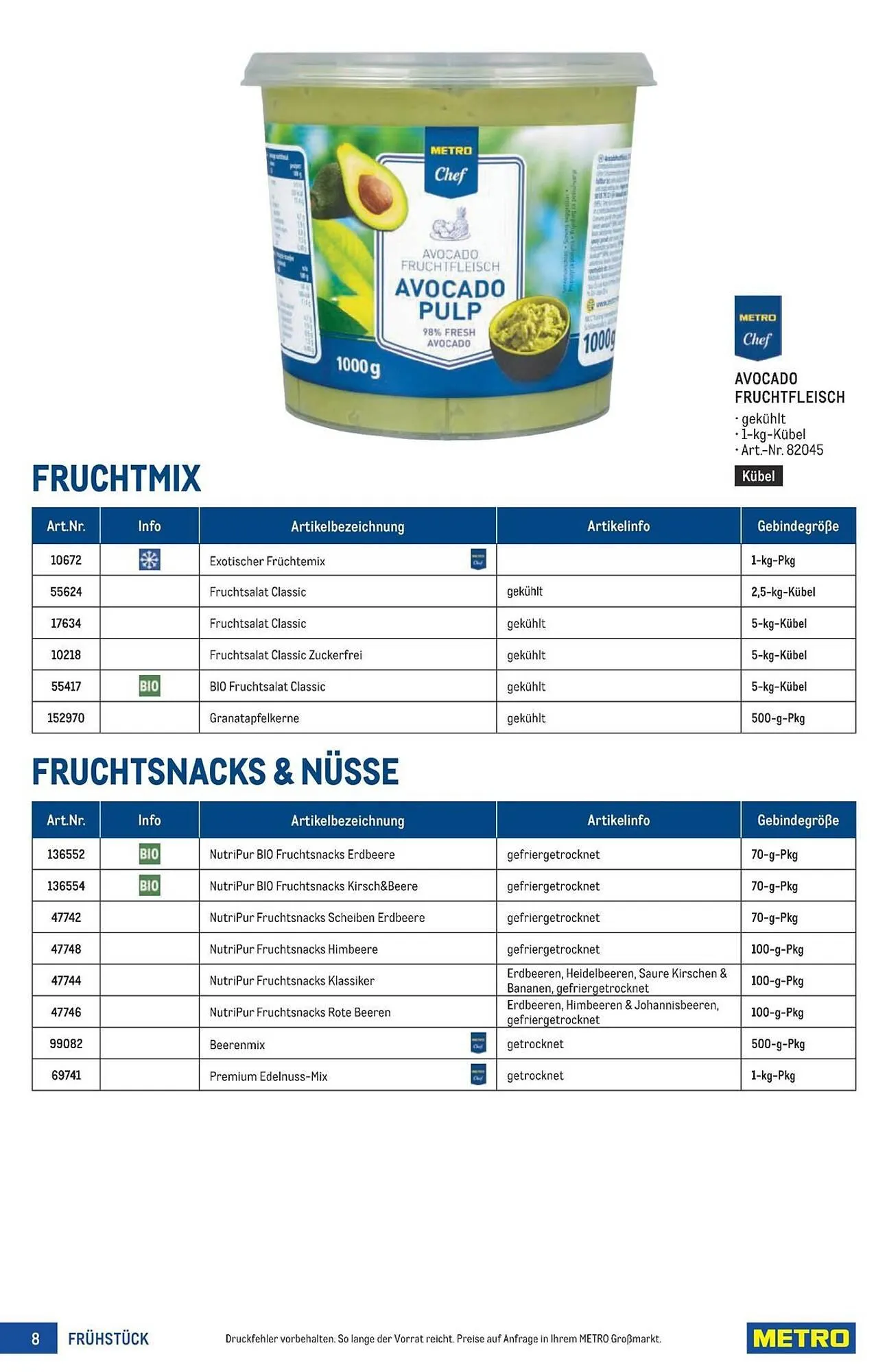 Metro Flugblatt von 18. März bis 1. April 2026 - Flugblätt seite  8