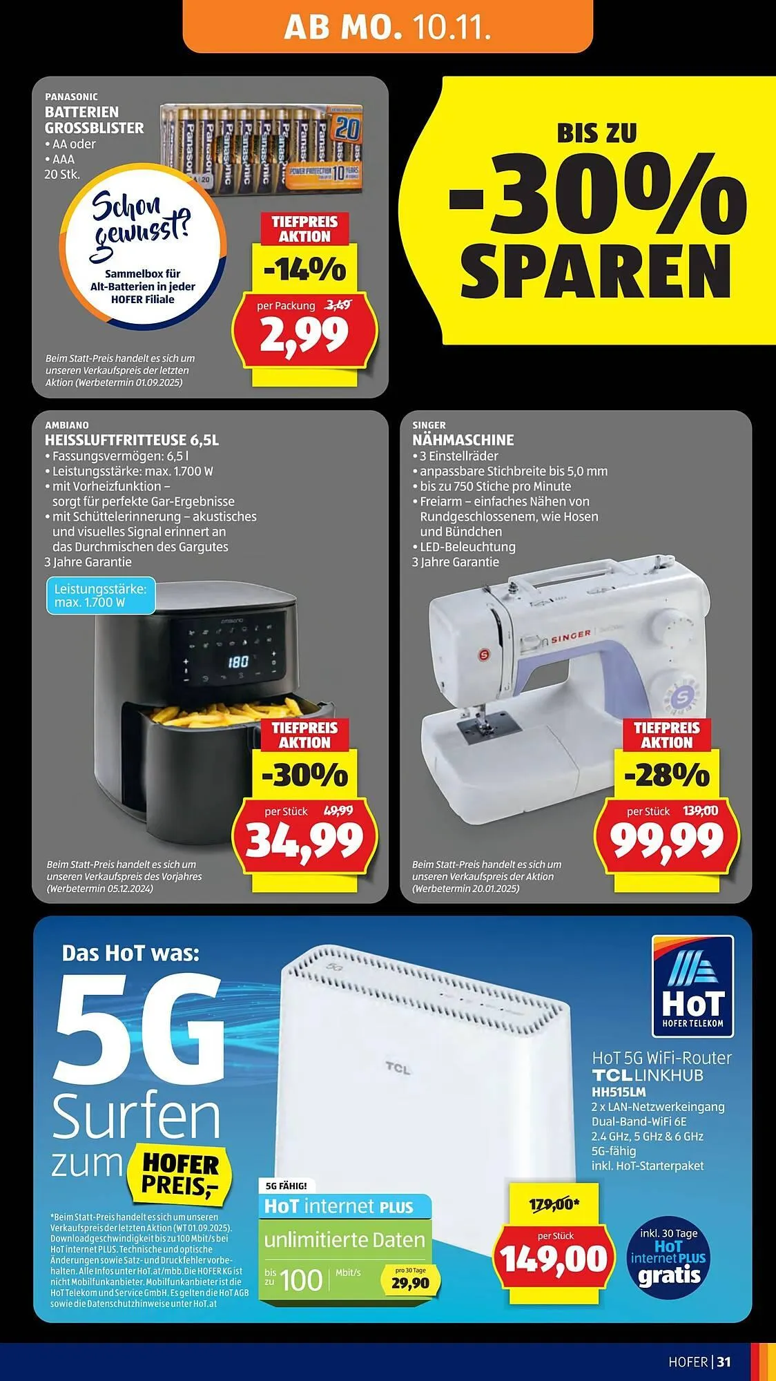 Hofer Flugblatt von 7. November bis 14. November 2025 - Flugblätt seite 37