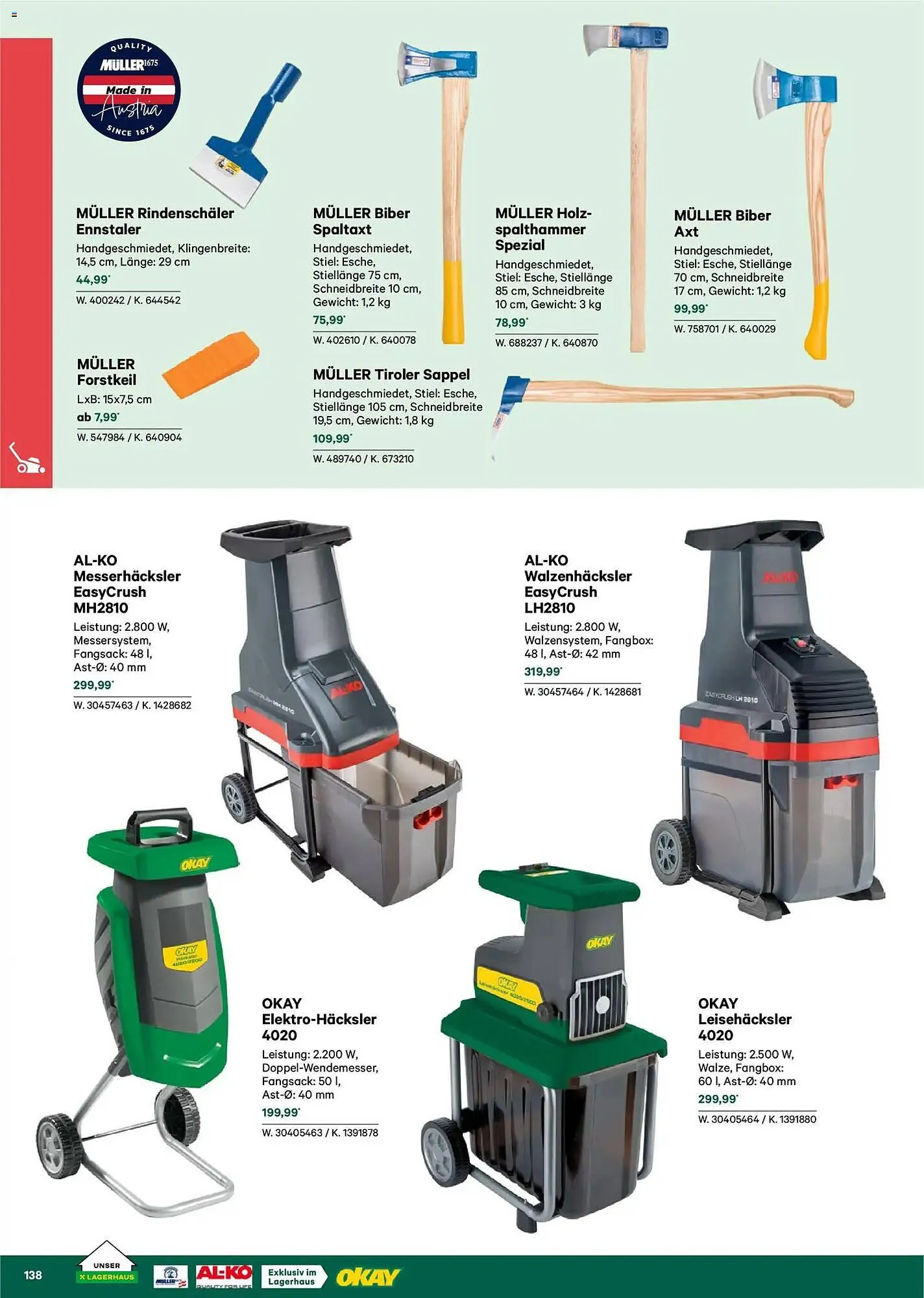 Lagerhaus Flugblatt von 22. Februar bis 31. Mai 2026 - Flugblätt seite  138
