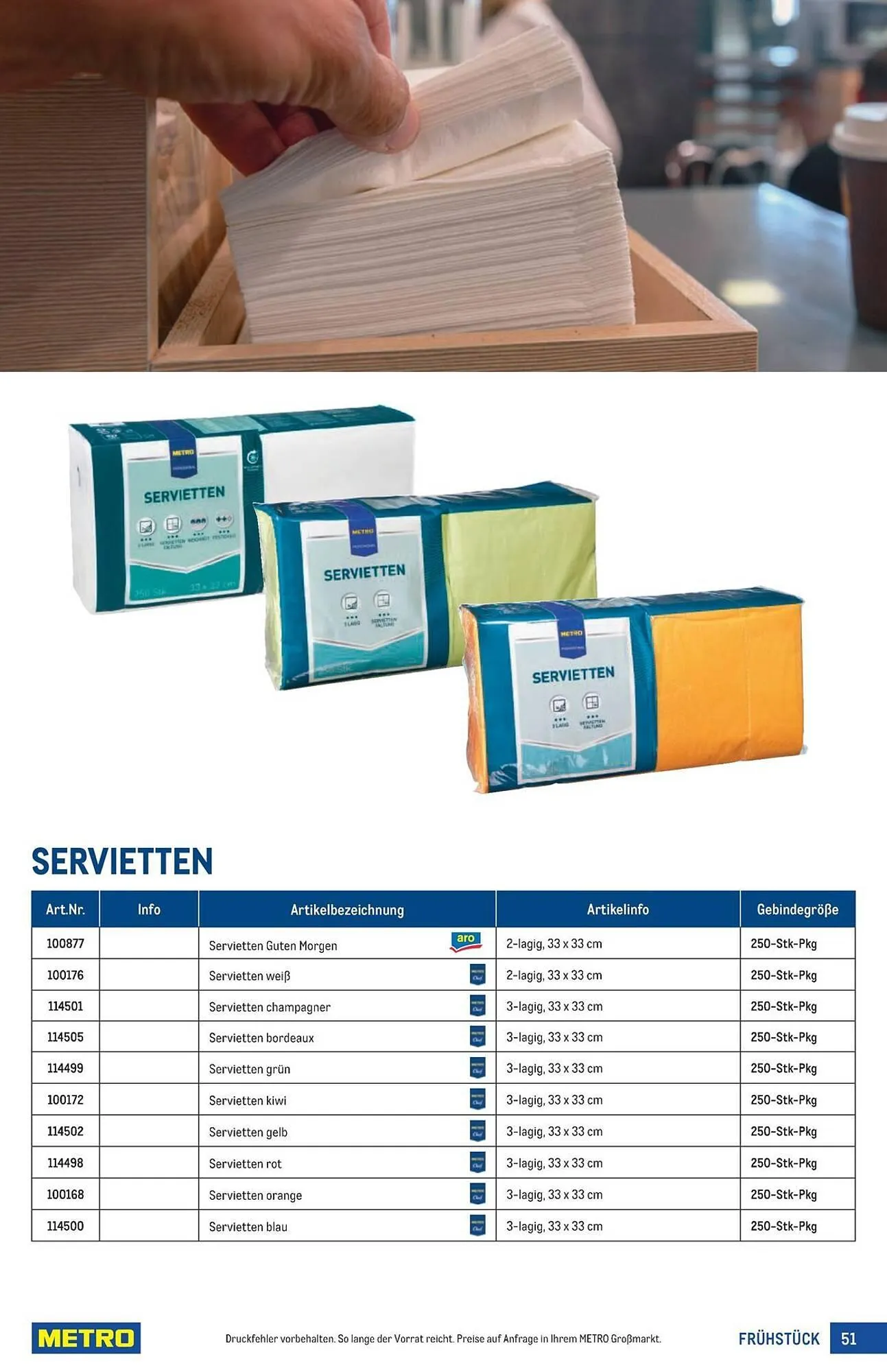 Metro Flugblatt von 18. März bis 1. April 2026 - Flugblätt seite  51