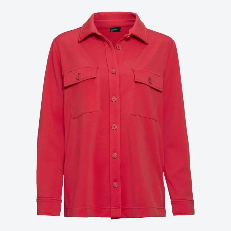Damen-Jacke mit Hemdkragen