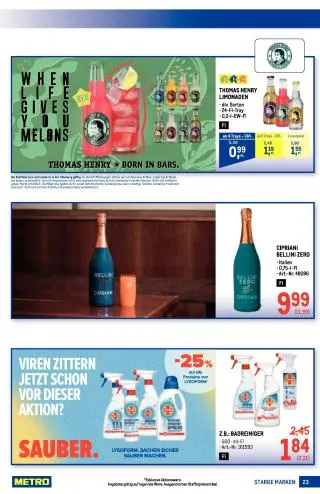 METRO Flugblatt Food - Starke Marken von 17. September bis 30. September 2026 - Flugblätt seite  23