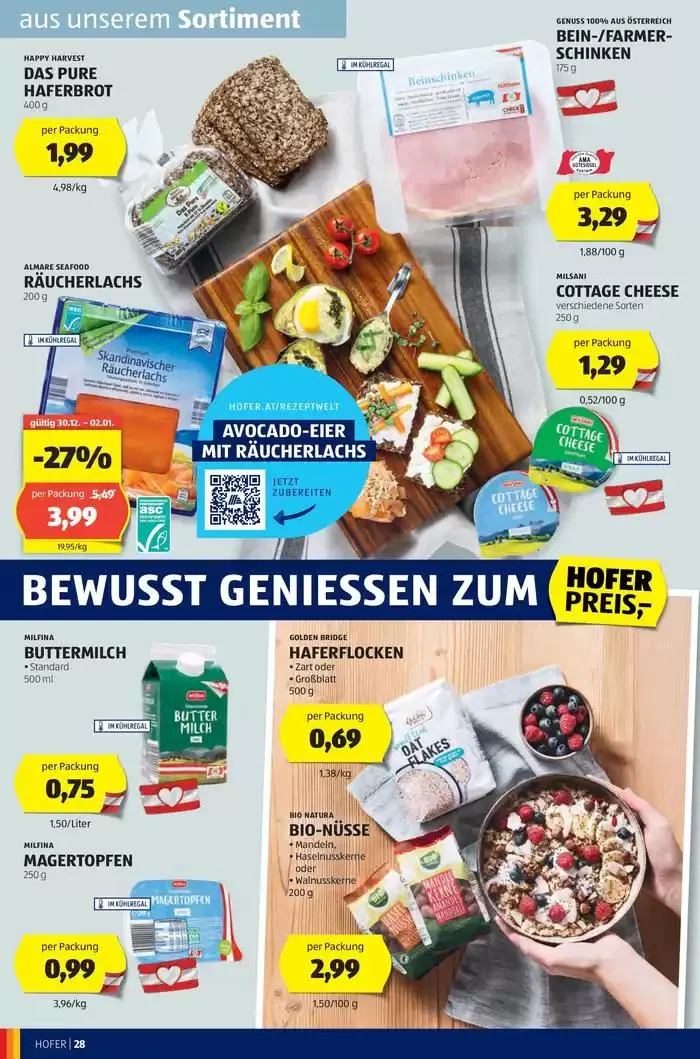Blättern Sie online im HOFER Flugblatt von 24. Dezember bis 7. Jänner 2025 - Flugblätt seite 32