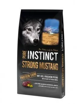 PURE INSTINCT PROTEIN CARE Strong Mustang 12kg Beutel mit Pferd und Kartoffeln