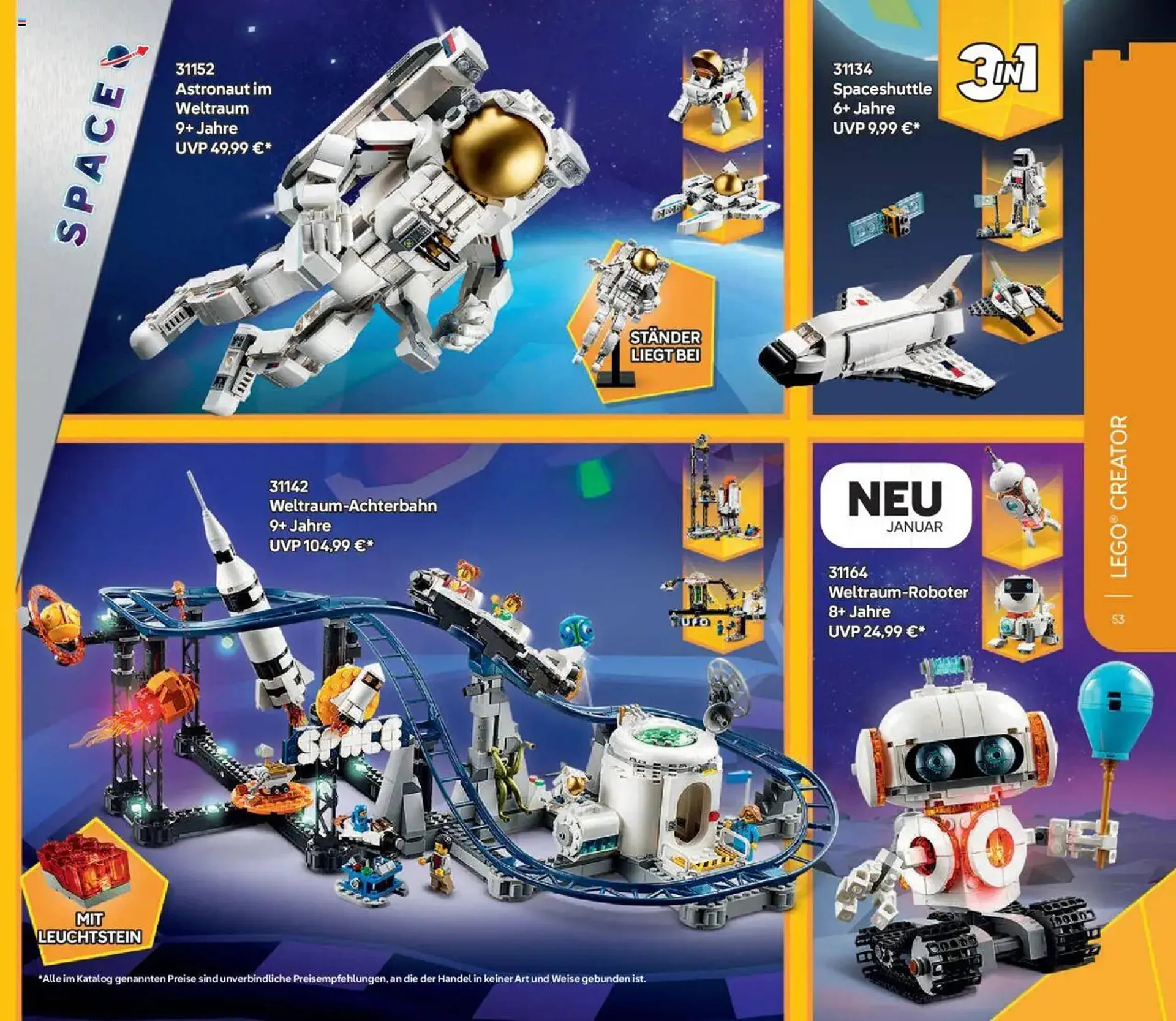 Lego Flugblatt von 3. Jänner bis 4. Juli 2025 - Flugblätt seite  55