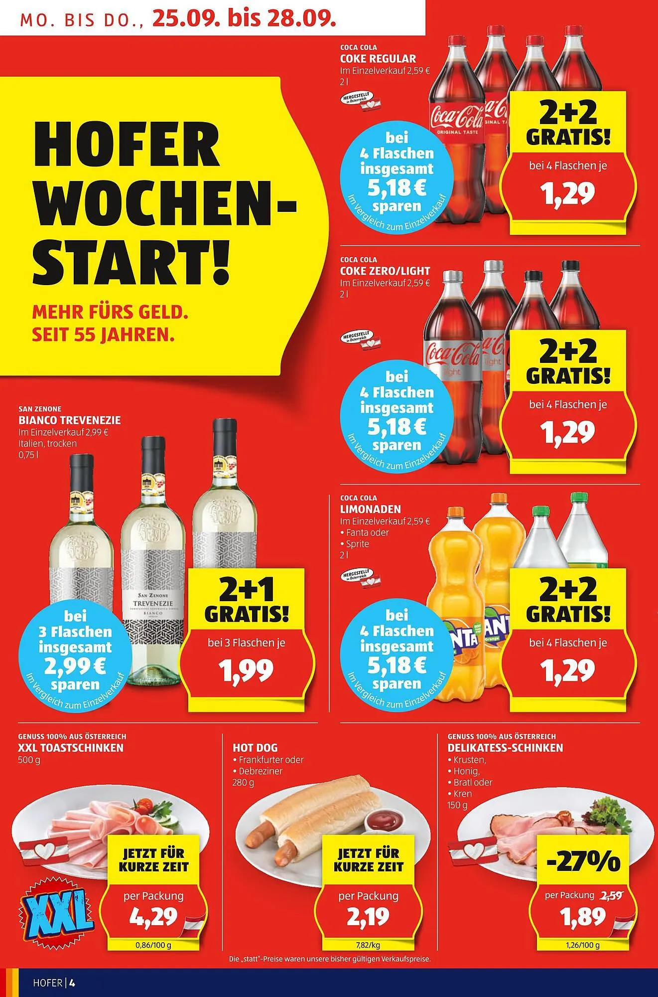 Hofer Flugblatt von 22. September bis 28. September 2023 - Flugblätt seite  4