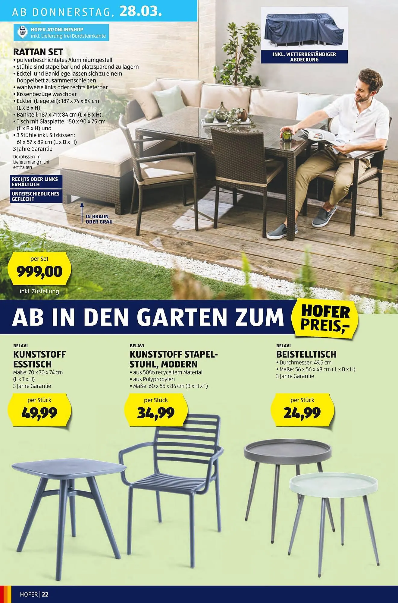 Hofer Flugblatt von 22. März bis 28. März 2024 - Flugblätt seite 24