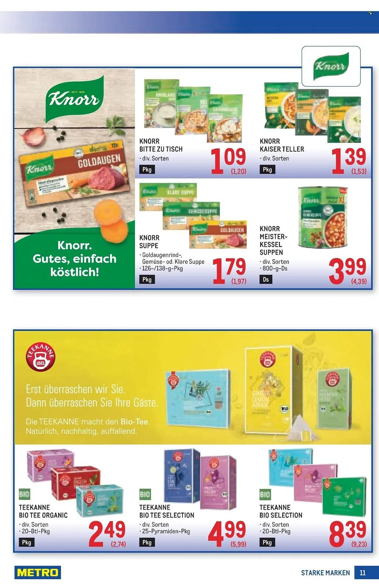 Metro Flugblatt von 8. Jänner bis 21. Jänner 2026 - Flugblätt seite  11