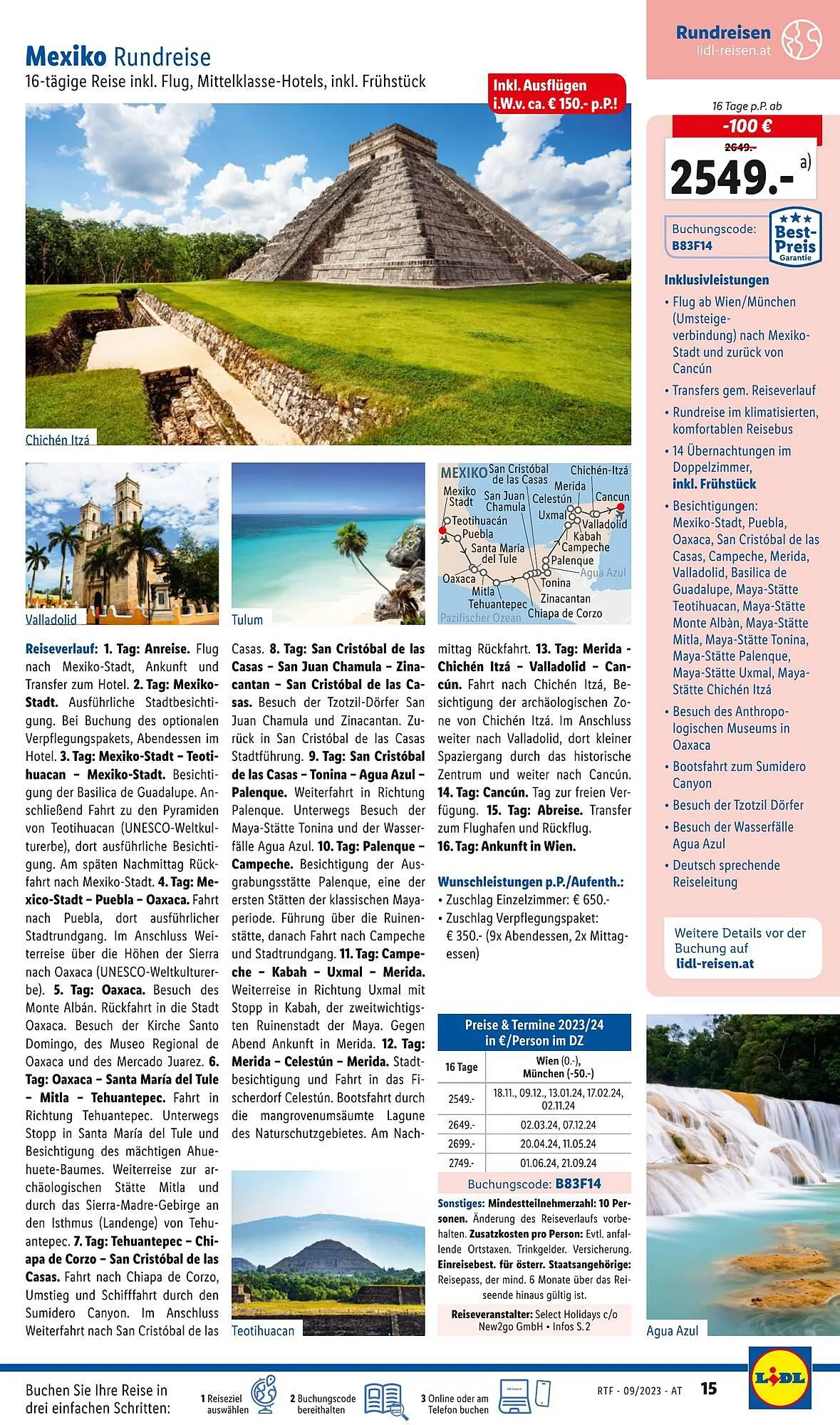 Lidl Flugblatt von 13. September bis 30. September 2023 - Flugblätt seite 15