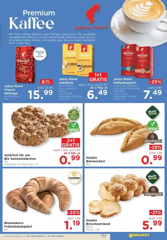 Neue Angebote zum Entdecken von 30. Oktober bis 13. November 2024 - Flugblätt seite 3