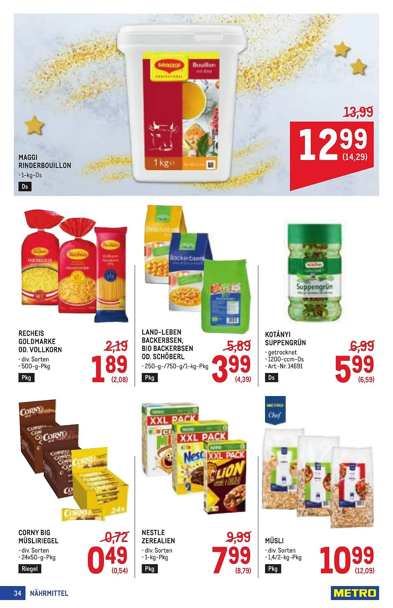 Metro Flugblatt von 11. Dezember bis 7. Jänner 2026 - Flugblätt seite  34