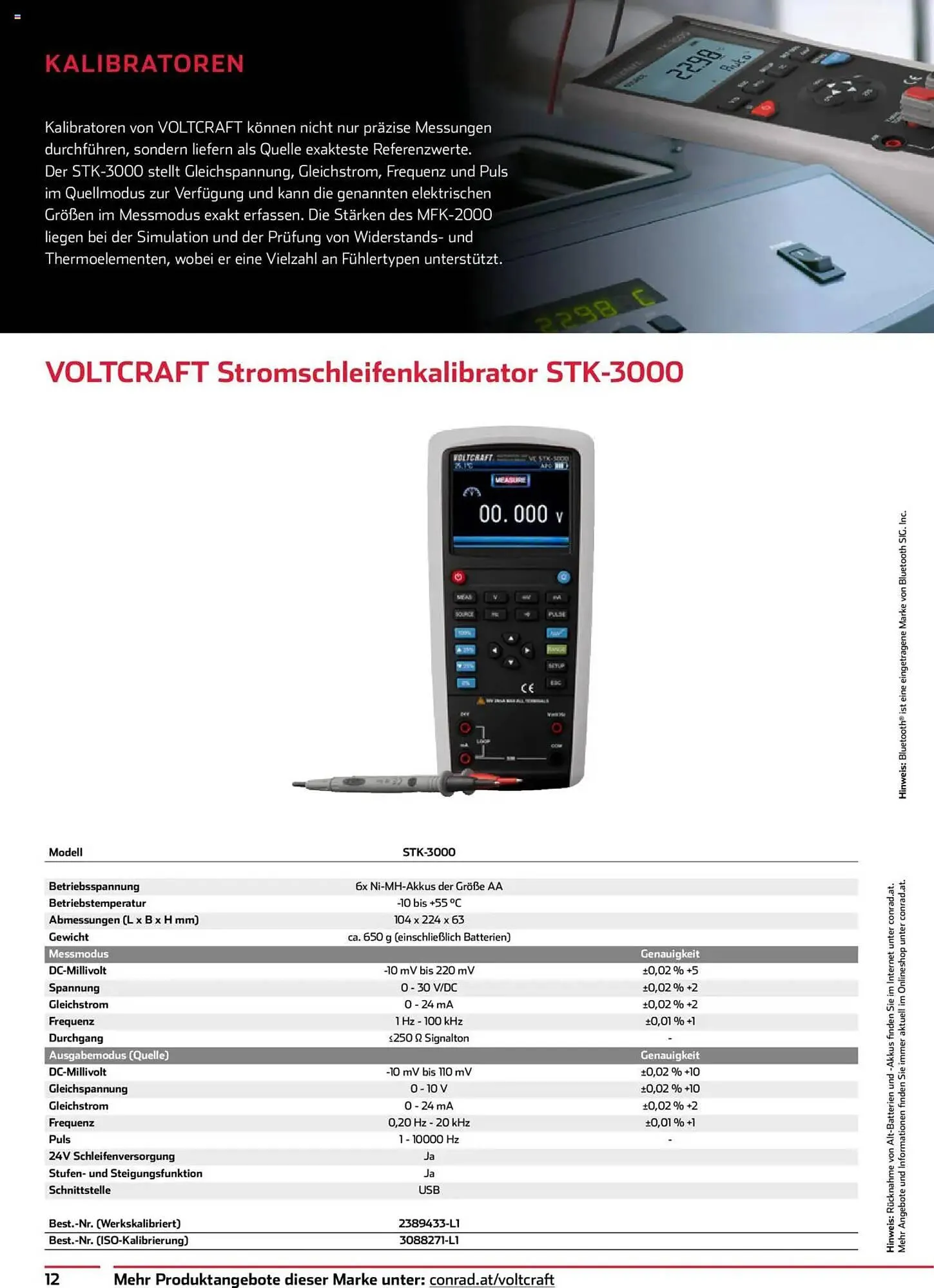 Conrad Katalog von 1. Oktober bis 30. November 2025 - Flugblätt seite  12