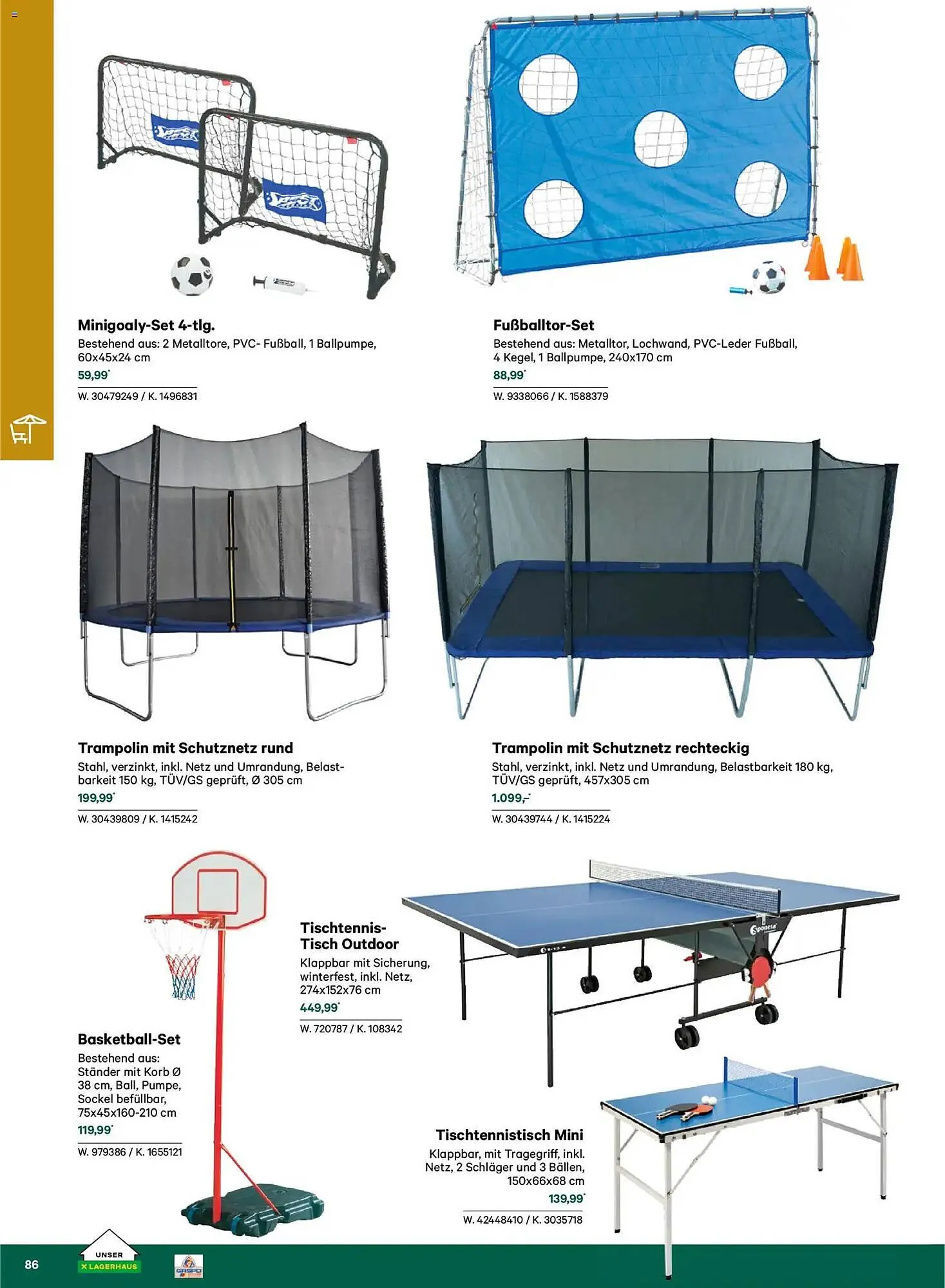 Lagerhaus Flugblatt von 22. Februar bis 31. Mai 2026 - Flugblätt seite 86