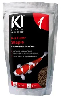 KI KA IBA Koi Staple-Hauptfutter 3mm im Beutel 500g
