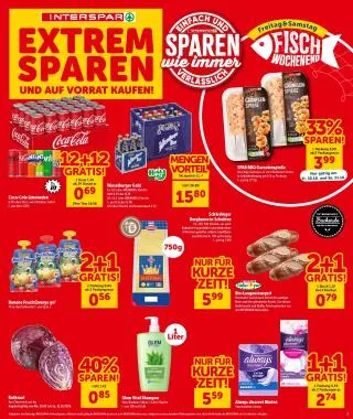 INTERSPAR Flugblatt von 29. Oktober bis 4. November 2026 - Flugblätt seite 3