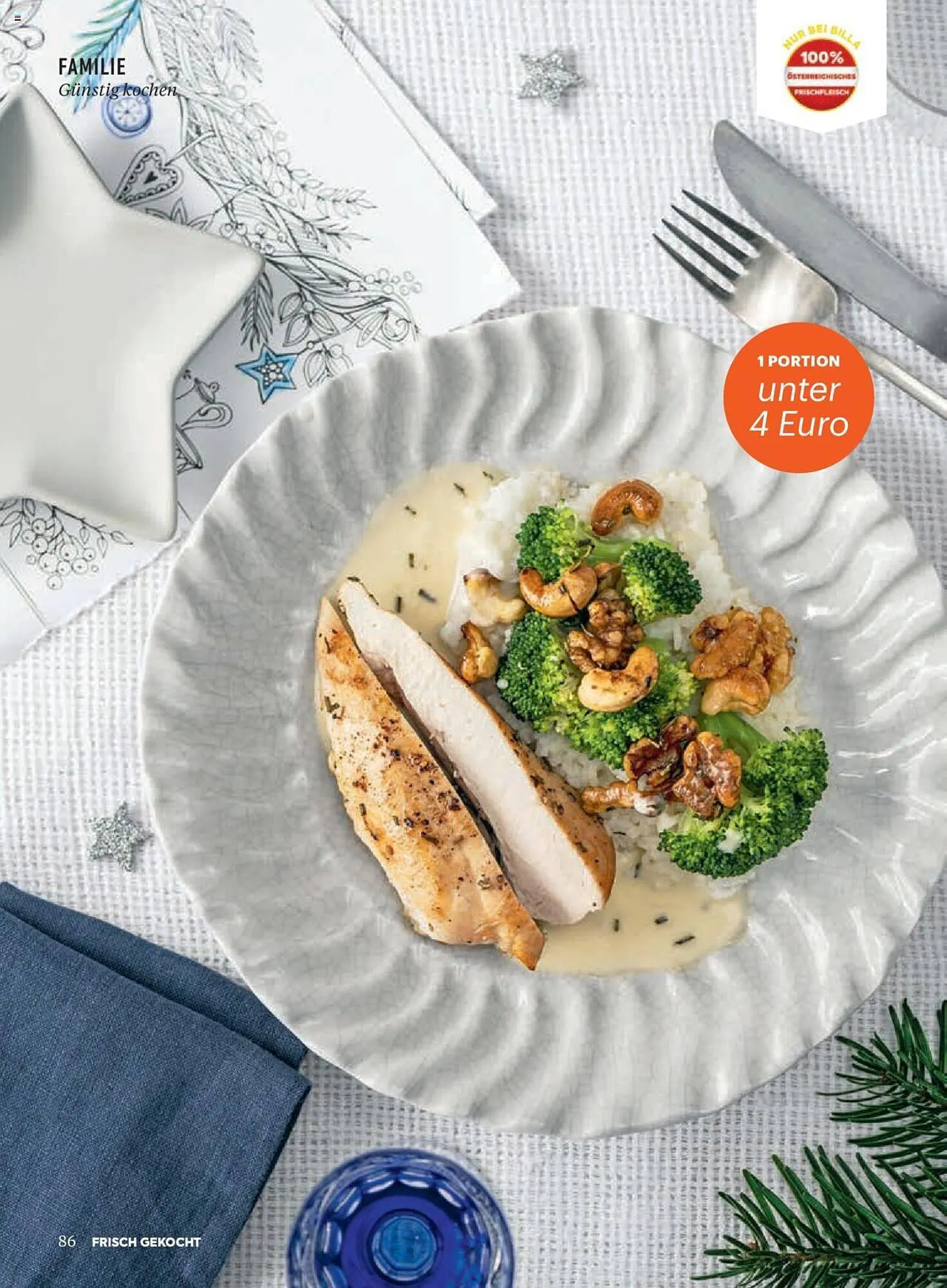 Billa Flugblatt von 1. Dezember bis 31. Dezember 2023 - Flugblätt seite  86