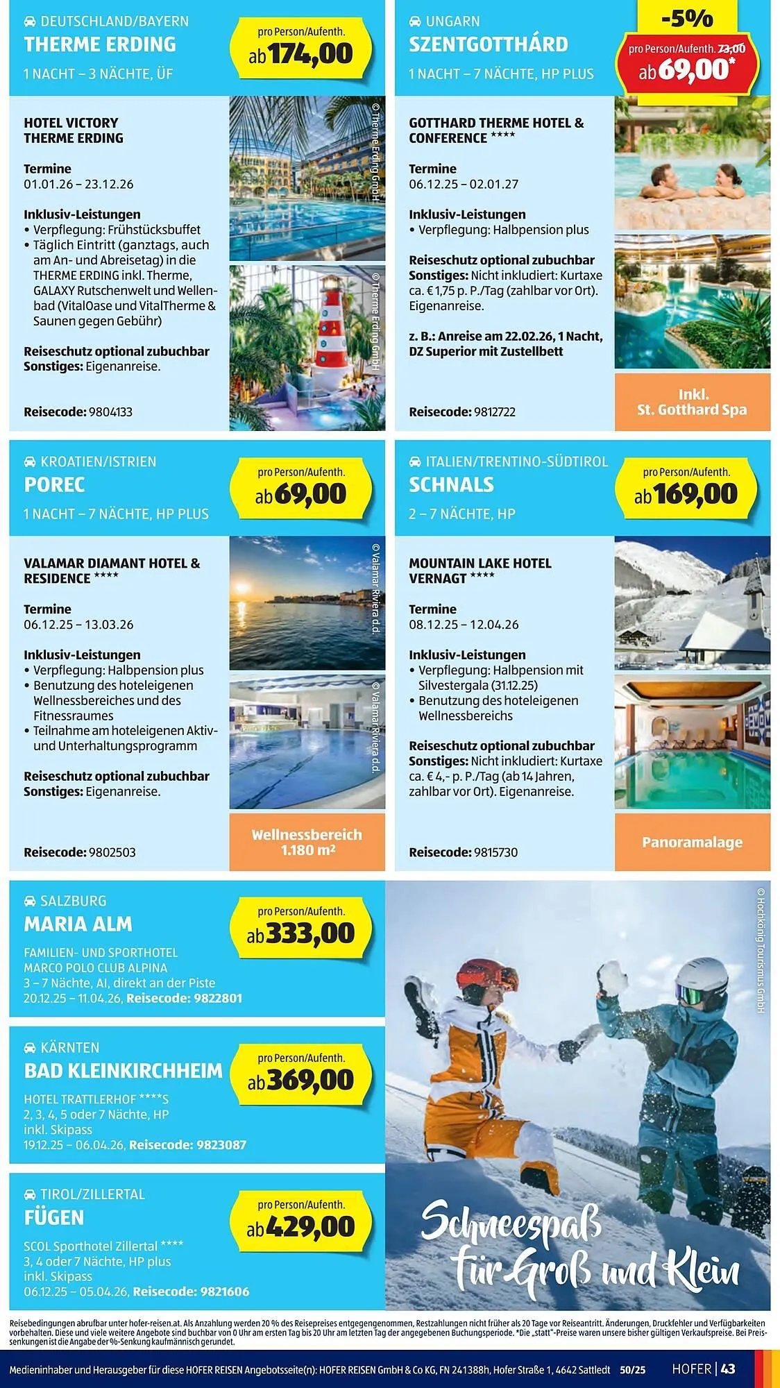 Hofer Flugblatt von 5. Dezember bis 12. Dezember 2025 - Flugblätt seite 57