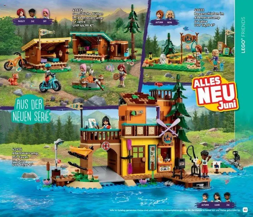 Lego Juni-Dezember 2024 von 14. Juni bis 31. Dezember 2024 - Flugblätt seite  53