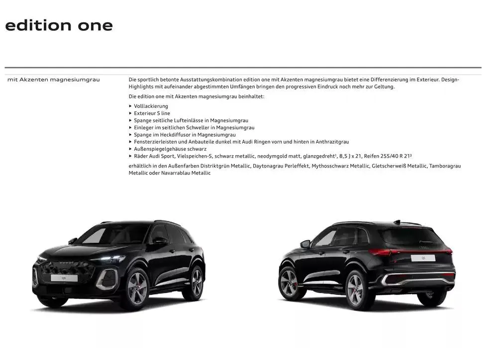 Audi Q5 SUV von 6. Dezember bis 6. Dezember 2025 - Flugblätt seite  15