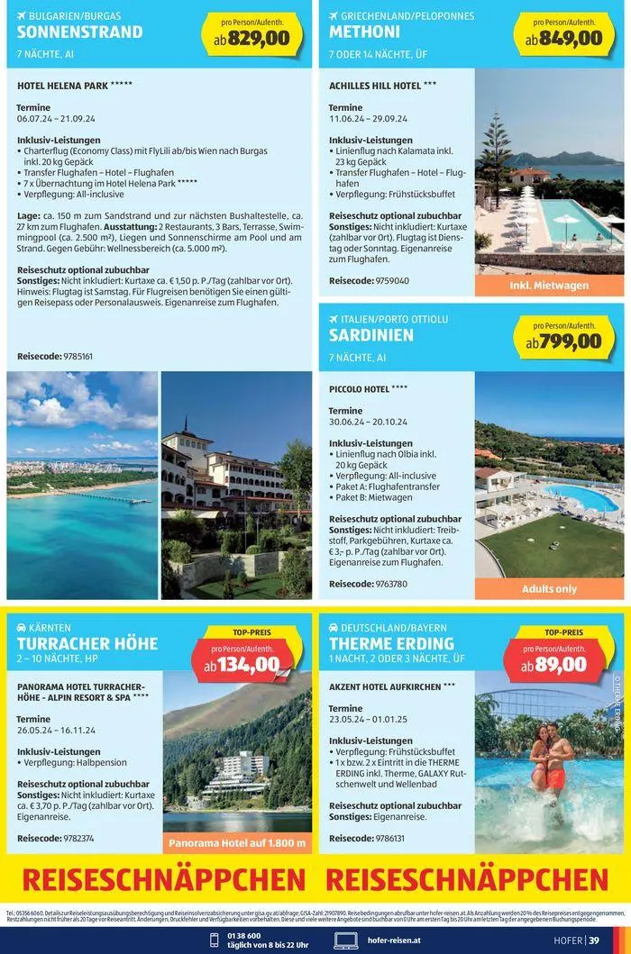 Blättern Sie online im HOFER Flugblatt von 22. Mai bis 5. Juni 2024 - Flugblätt seite 43