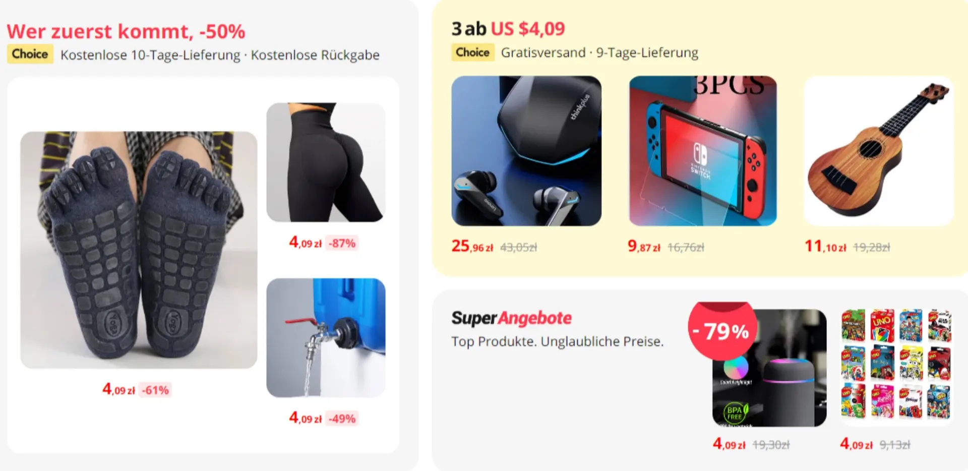 AliExpress Flugblatt - 1