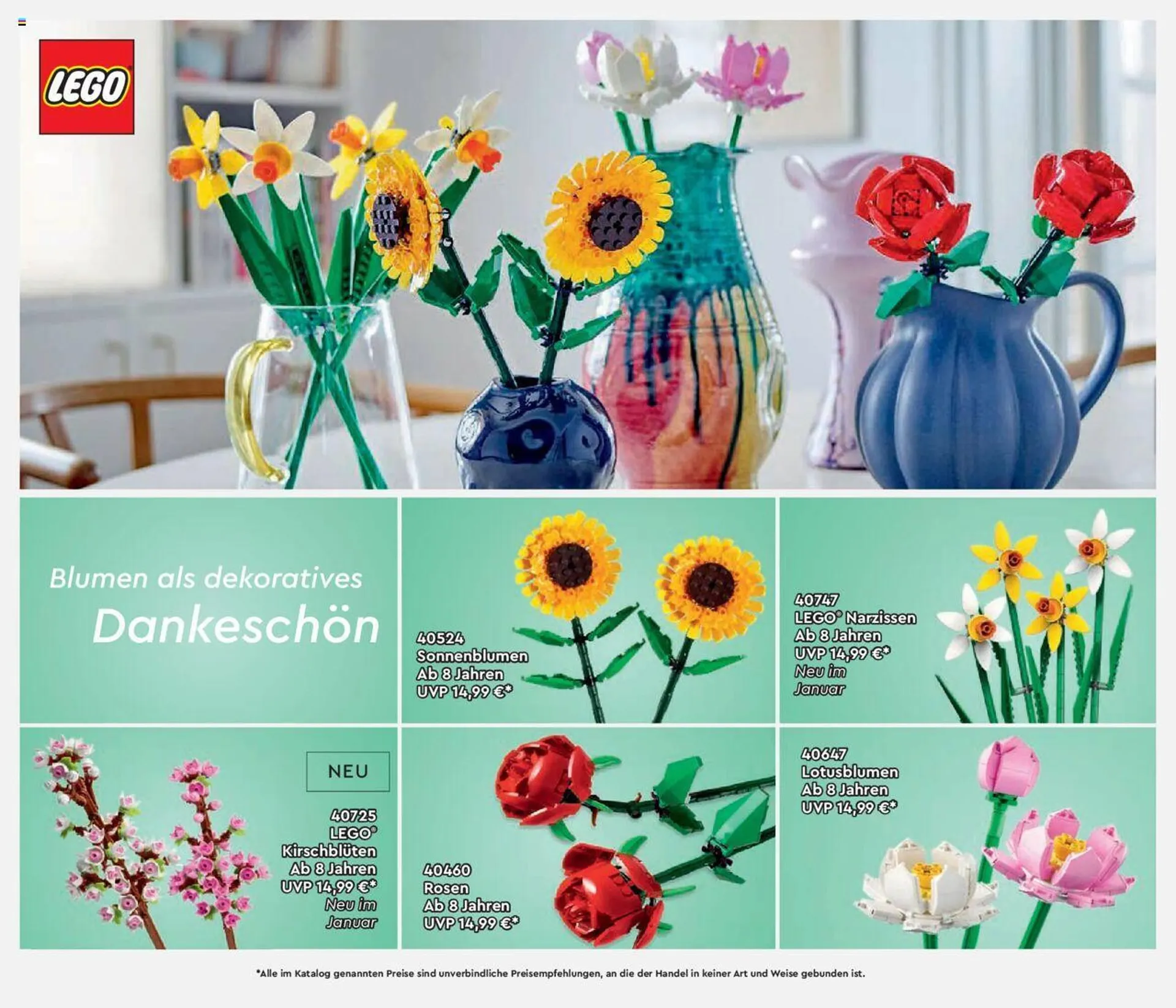 Lego Flugblatt von 4. Jänner bis 30. Juni 2024 - Flugblätt seite  44