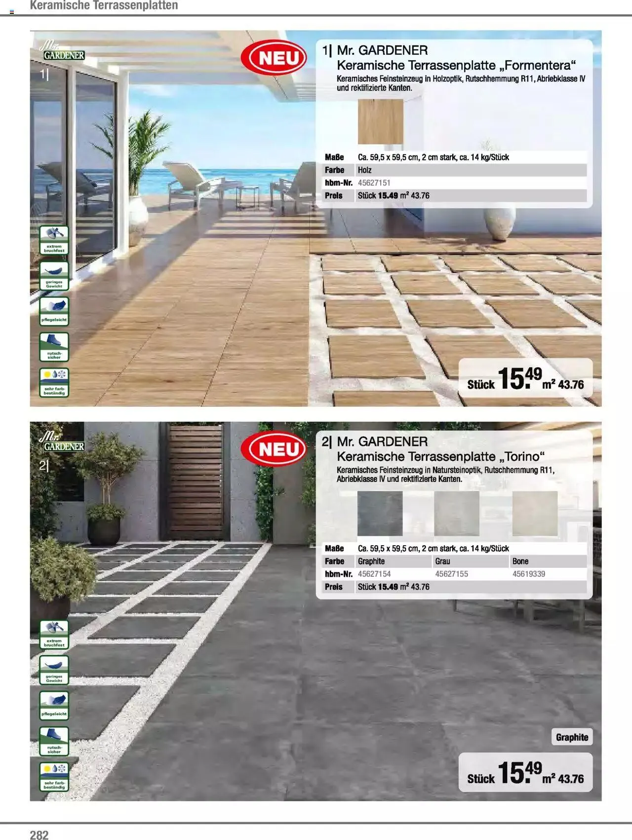 Hagebau Gartenjahr 2023 von 7. März bis 31. Dezember 2023 - Flugblätt seite  282