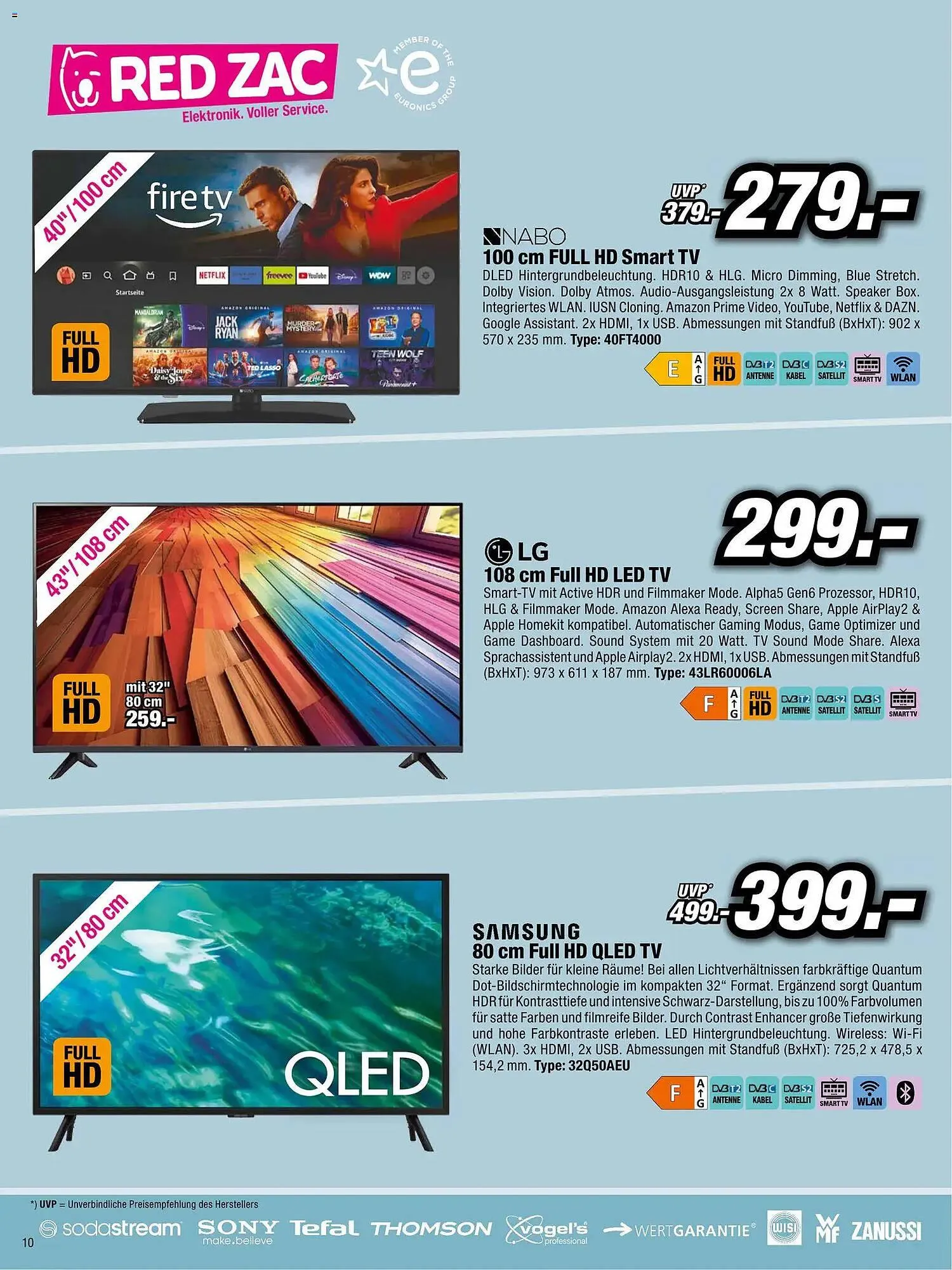 Red Zac Flugblatt von 23. Februar bis 15. März 2026 - Flugblätt seite 10