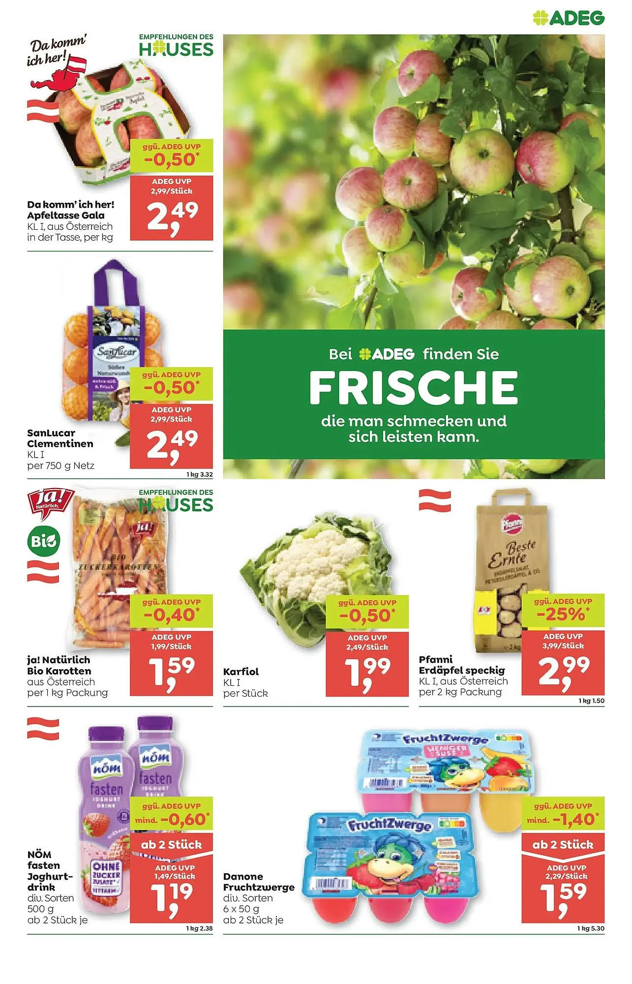 ADEG Flugblatt von 2. Jänner bis 7. Jänner 2026 - Flugblätt seite  3