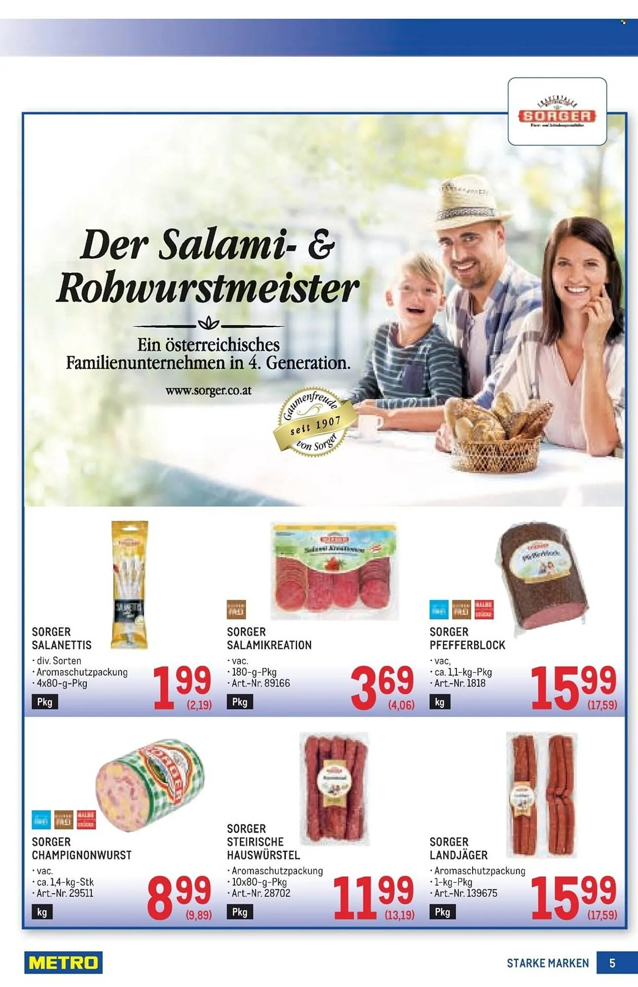 Metro Flugblatt von 8. Jänner bis 21. Jänner 2026 - Flugblätt seite  5