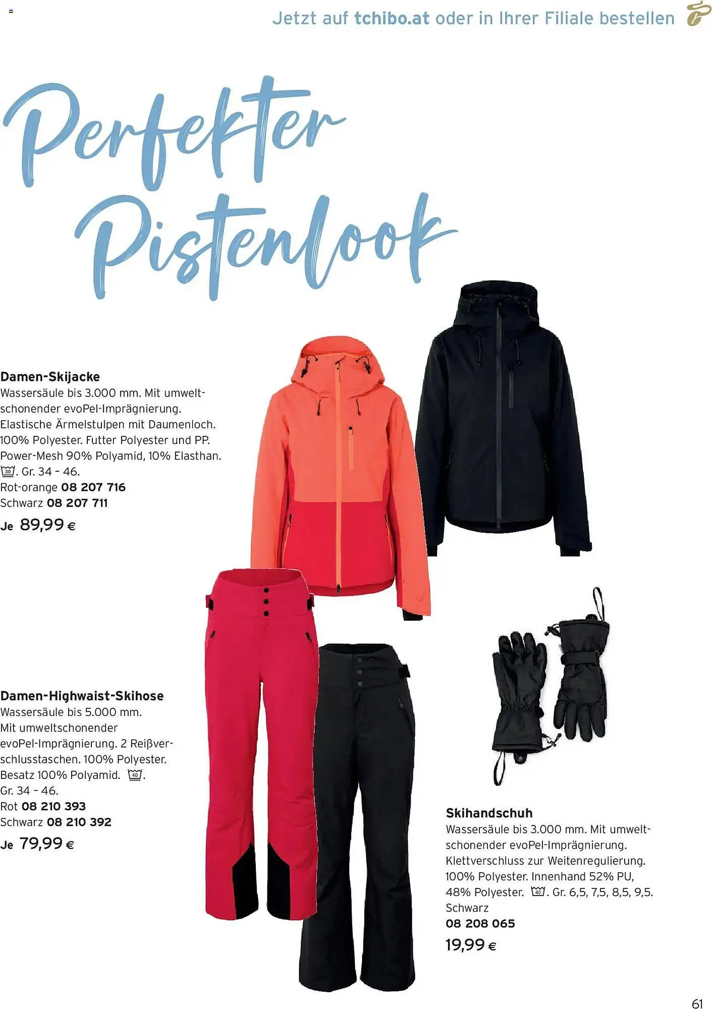 Tchibo Eduscho Flugblatt von 1. Jänner bis 31. Jänner 2026 - Flugblätt seite  61