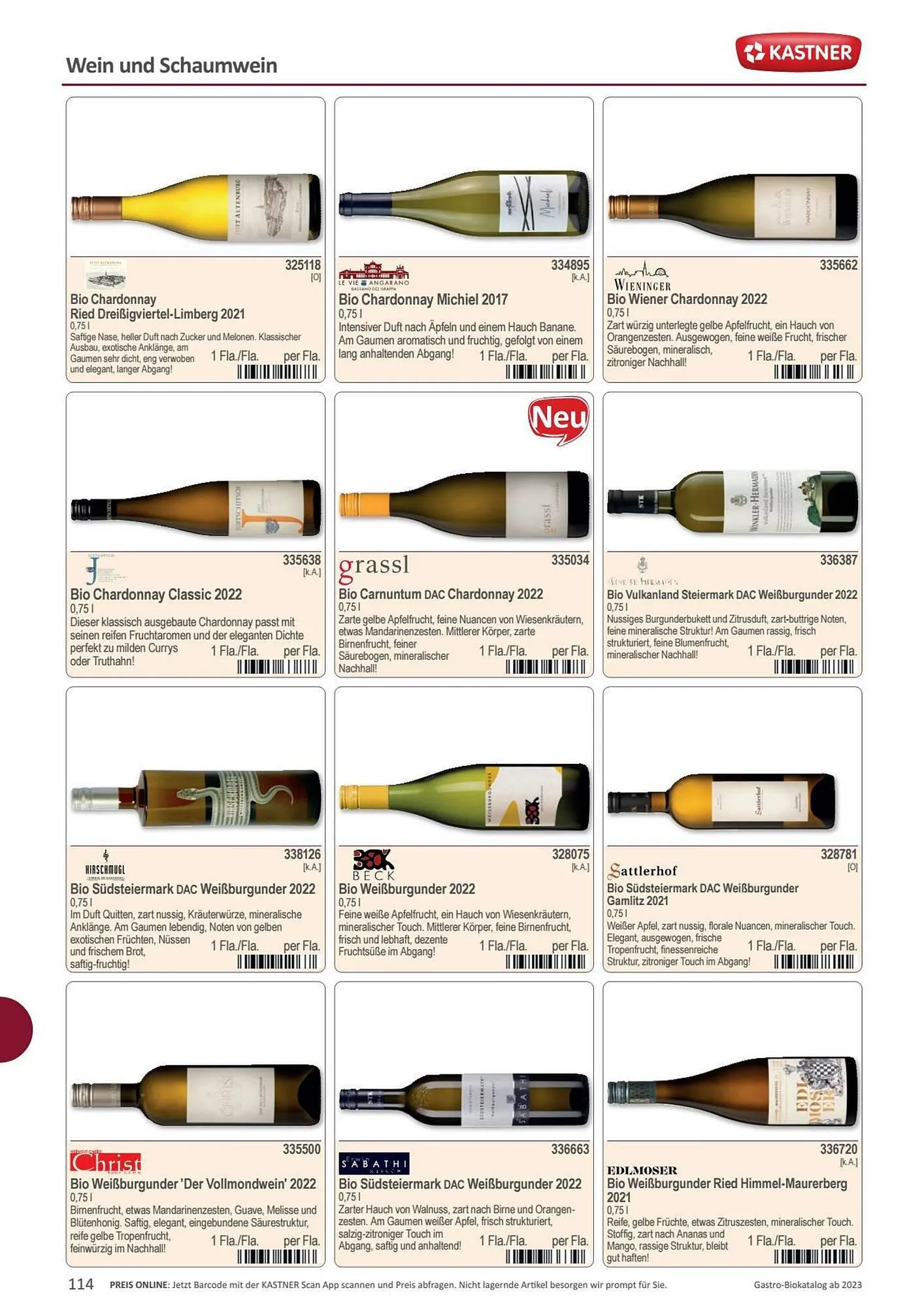 Kastner Flugblatt von 15. September bis 30. Dezember 2023 - Flugblätt seite  116