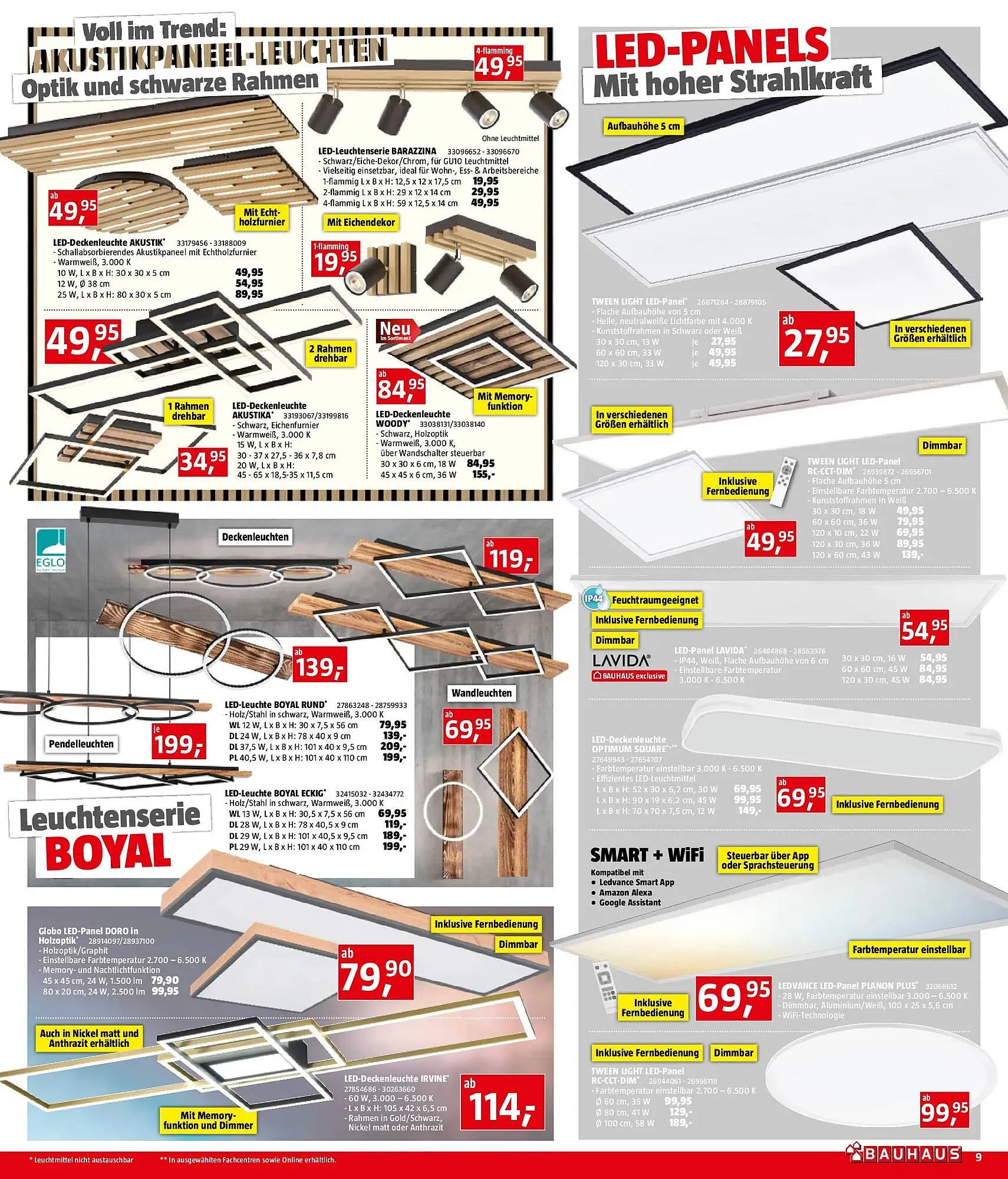 Bauhaus Flugblatt von 12. November bis 2. Dezember 2025 - Flugblätt seite 9