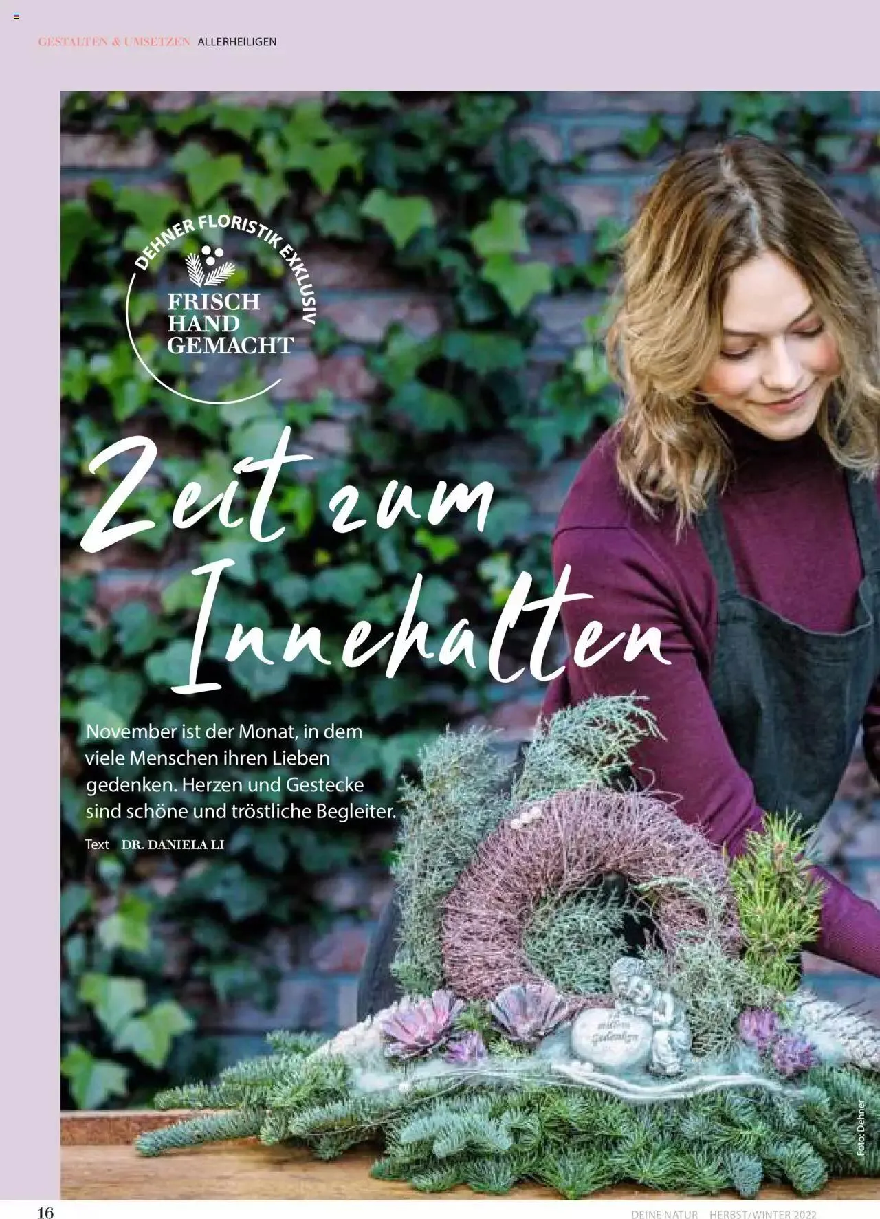 Dehner Flugblatt von 10. Oktober bis 31. Dezember 2023 - Flugblätt seite 16