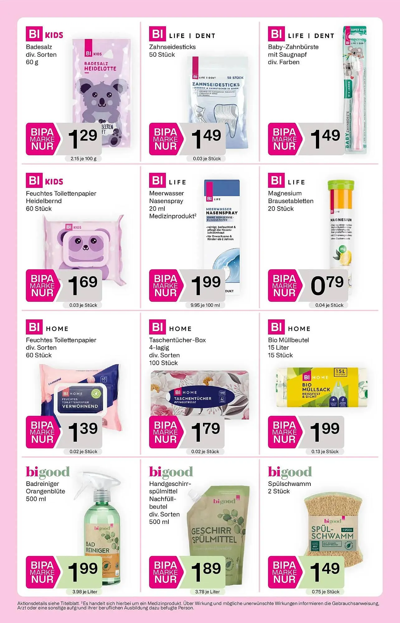 Bipa Flugblatt von 8. Jänner bis 21. Jänner 2026 - Flugblätt seite  3