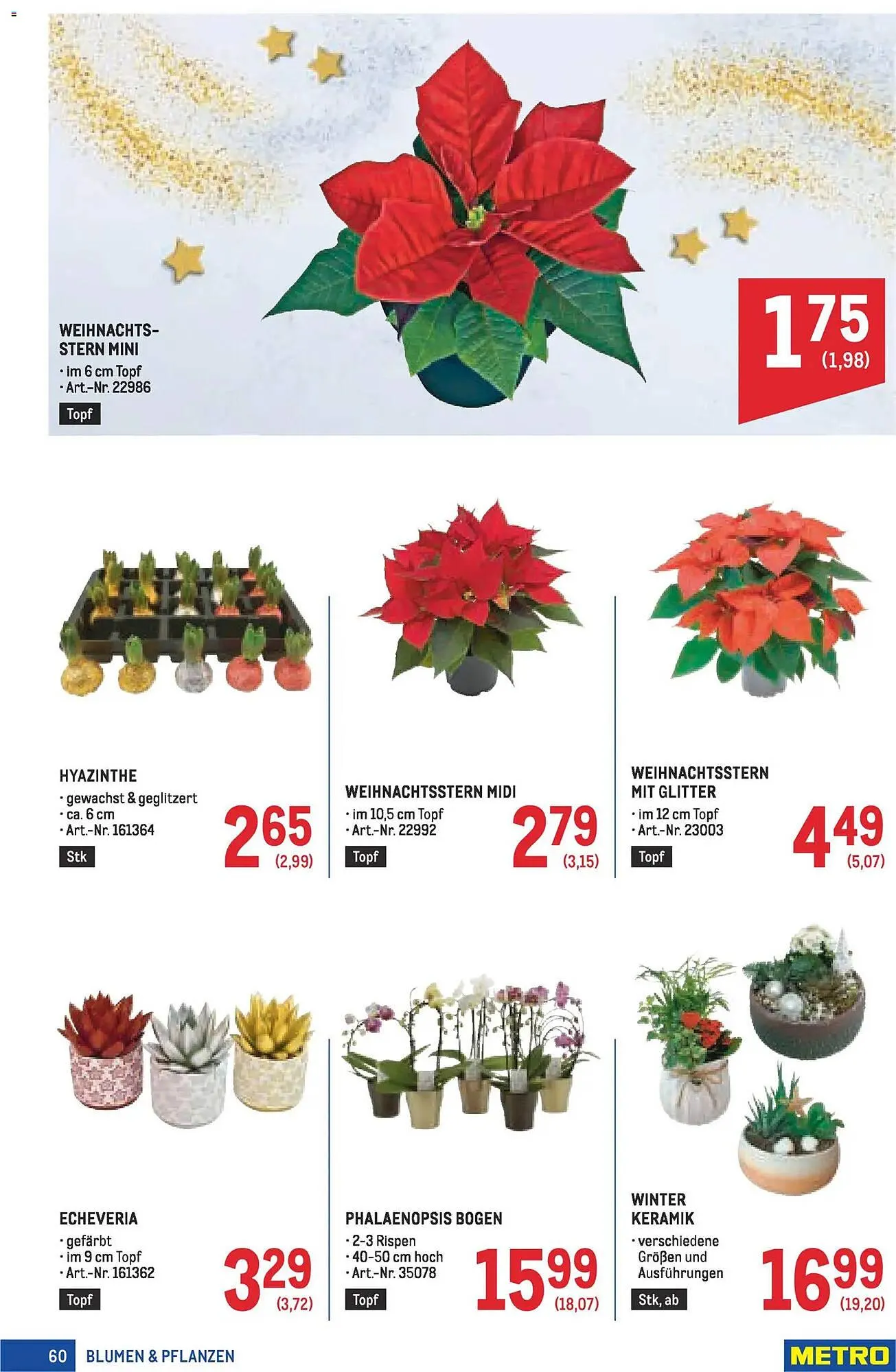 Metro Flugblatt von 27. November bis 10. Dezember 2025 - Flugblätt seite  60